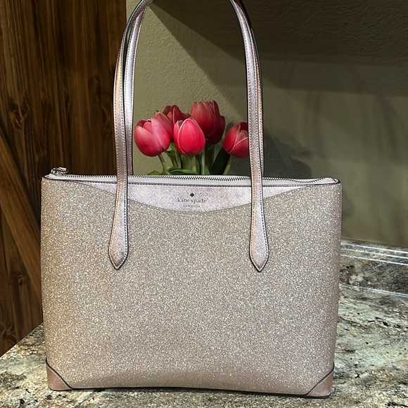 KATE SPADE Shimmy Joeley Lola Greta Glitter Penny Large Top...